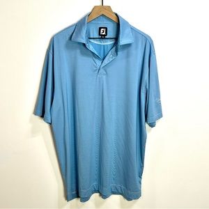 FootJoy Polo Shirt Men’s XL Performance Stretch Golf Casual Short Sleeve w/Logo